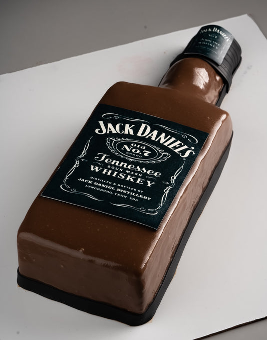 Jack Daniels Bottle Cake