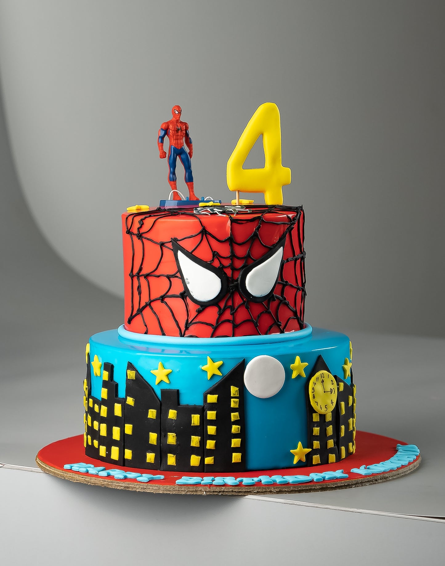 Spiderman And City Lights - Creme Castle