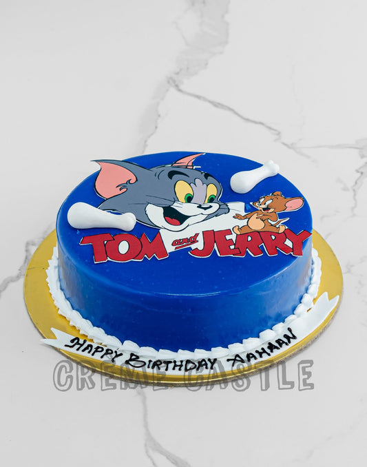 Tom and Jerry Cake Creme Castle