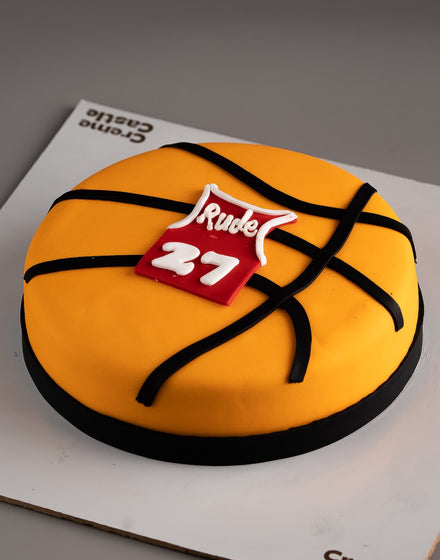 Basketball Theme Cake