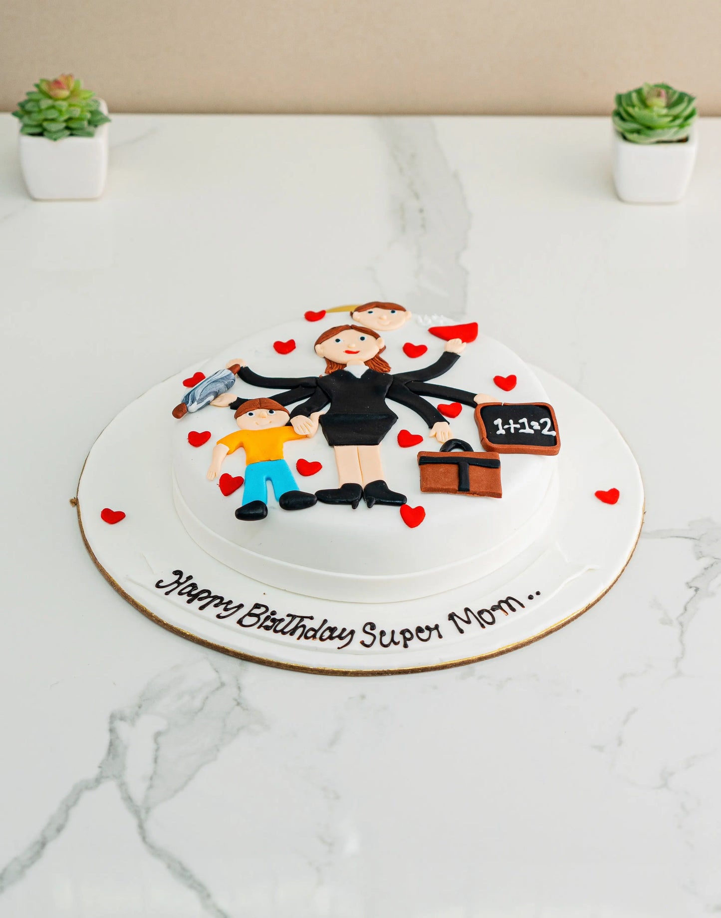 Mothers Day Cake for Multi Tasker Mom