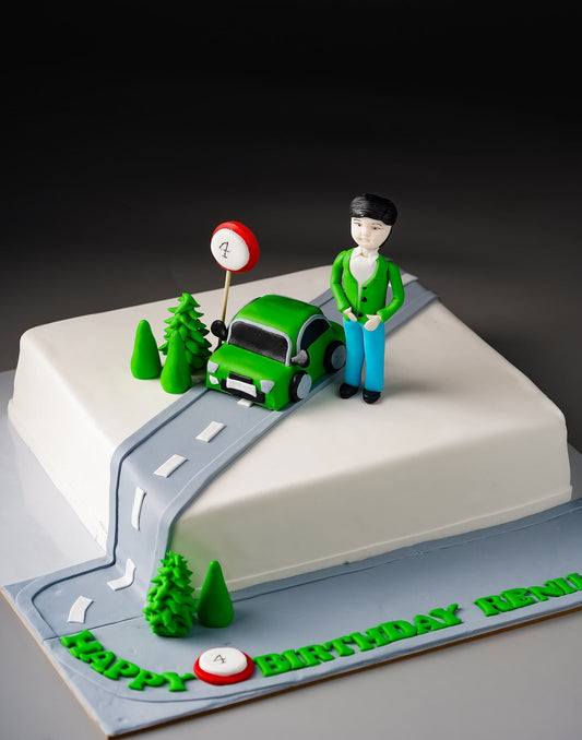 New Car Owner Cake - Creme Castle