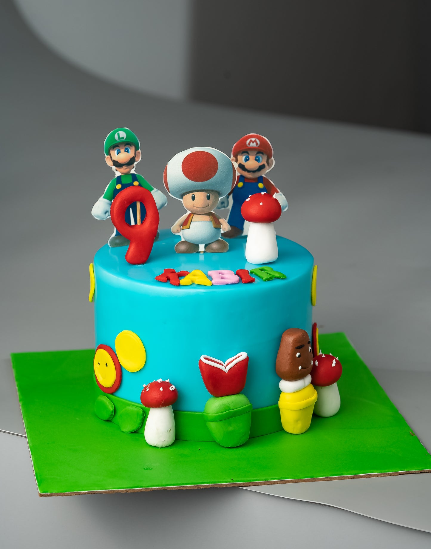 Mario Bros Cake - Creme Castle