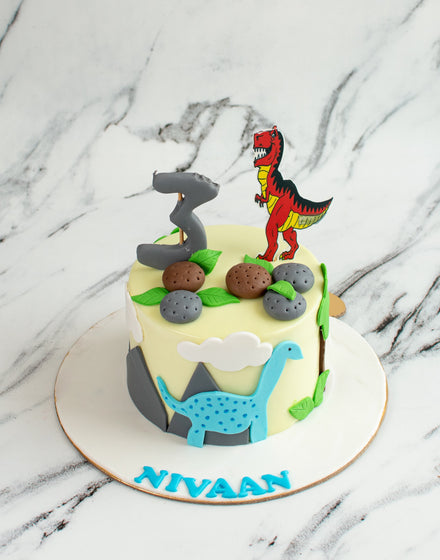 Dinosaurs Buddy Cake