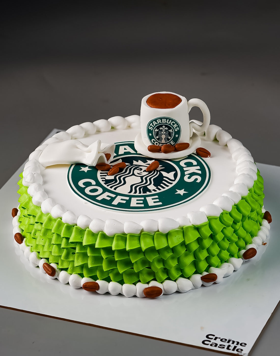 Starbucks Lover Cake - Creme Castle