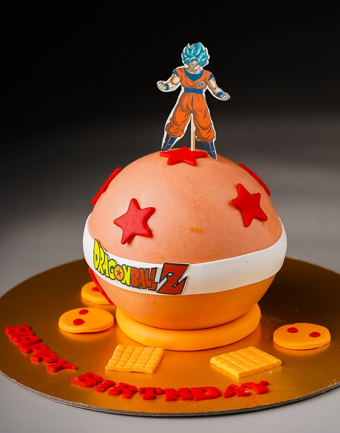 Dragon Ballz Pinata Cake