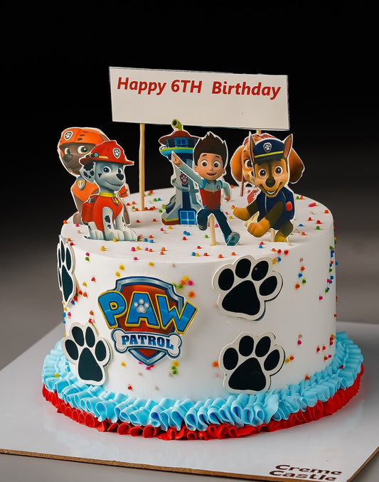 Paw Patrol Team Cake