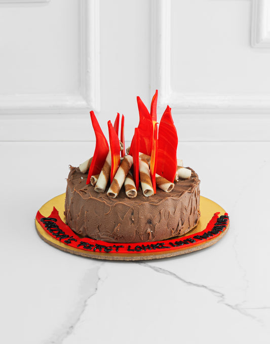 Lohri Fire Cake - Creme Castle