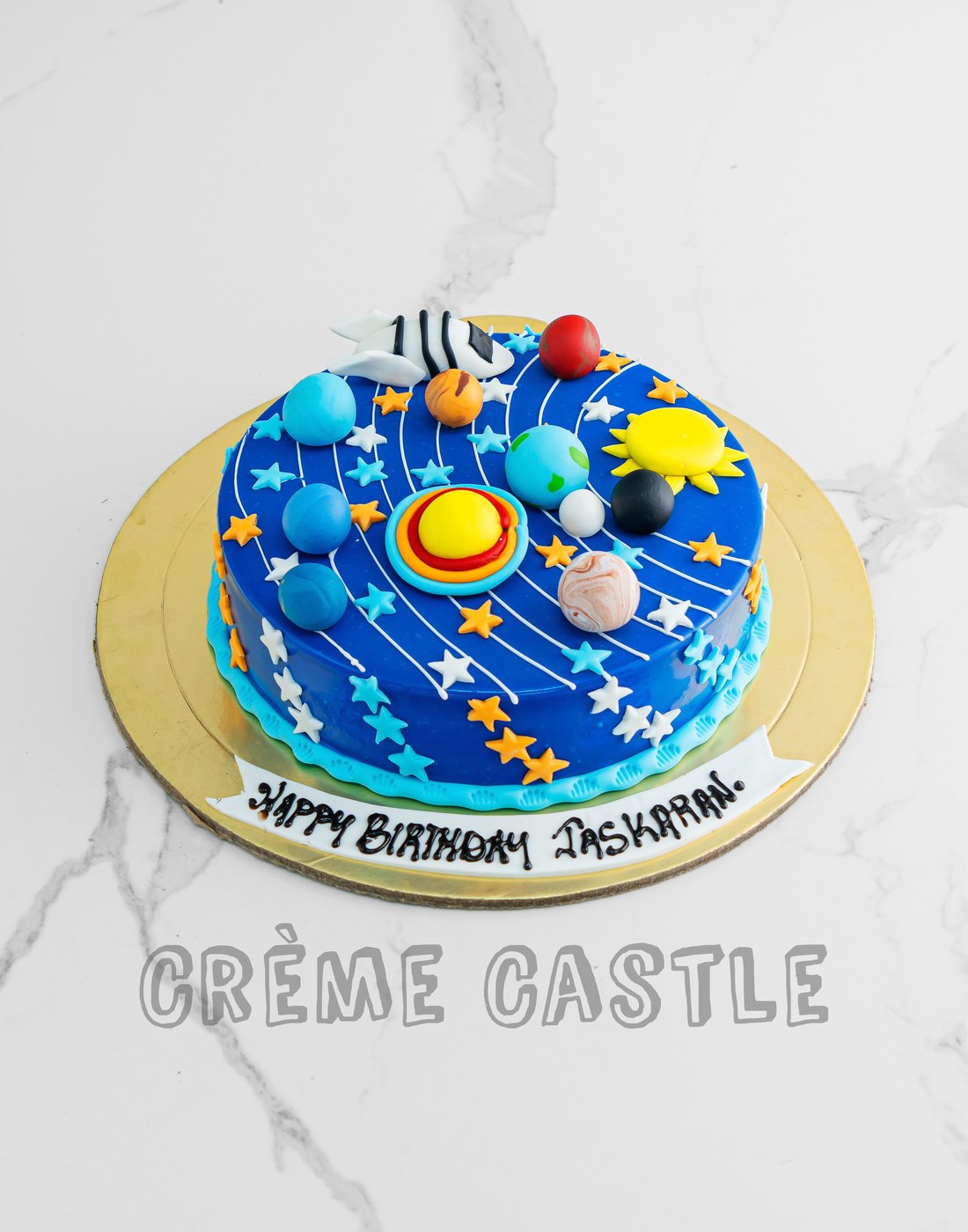 Birthday Cake Space Theme