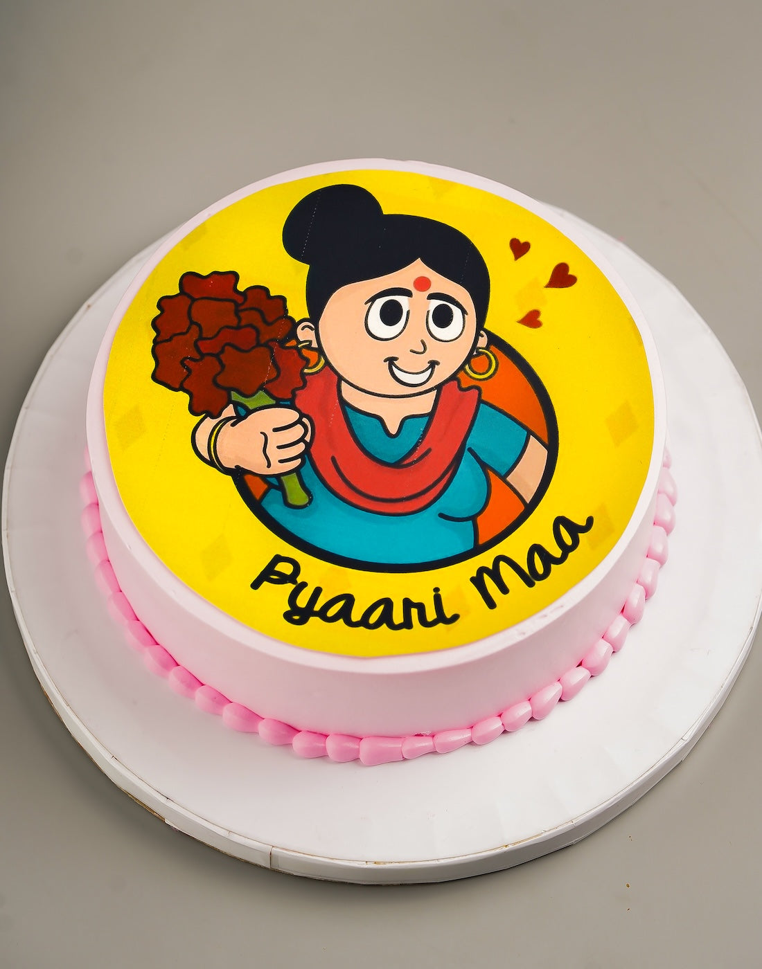 Pyaari Maa Theme Cake