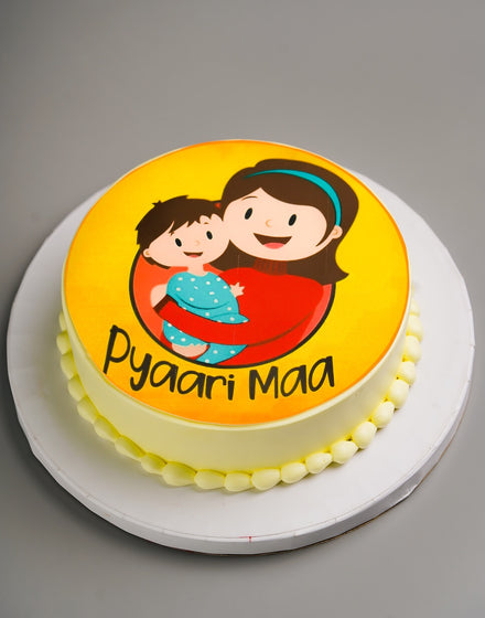 Maa Theme Cake