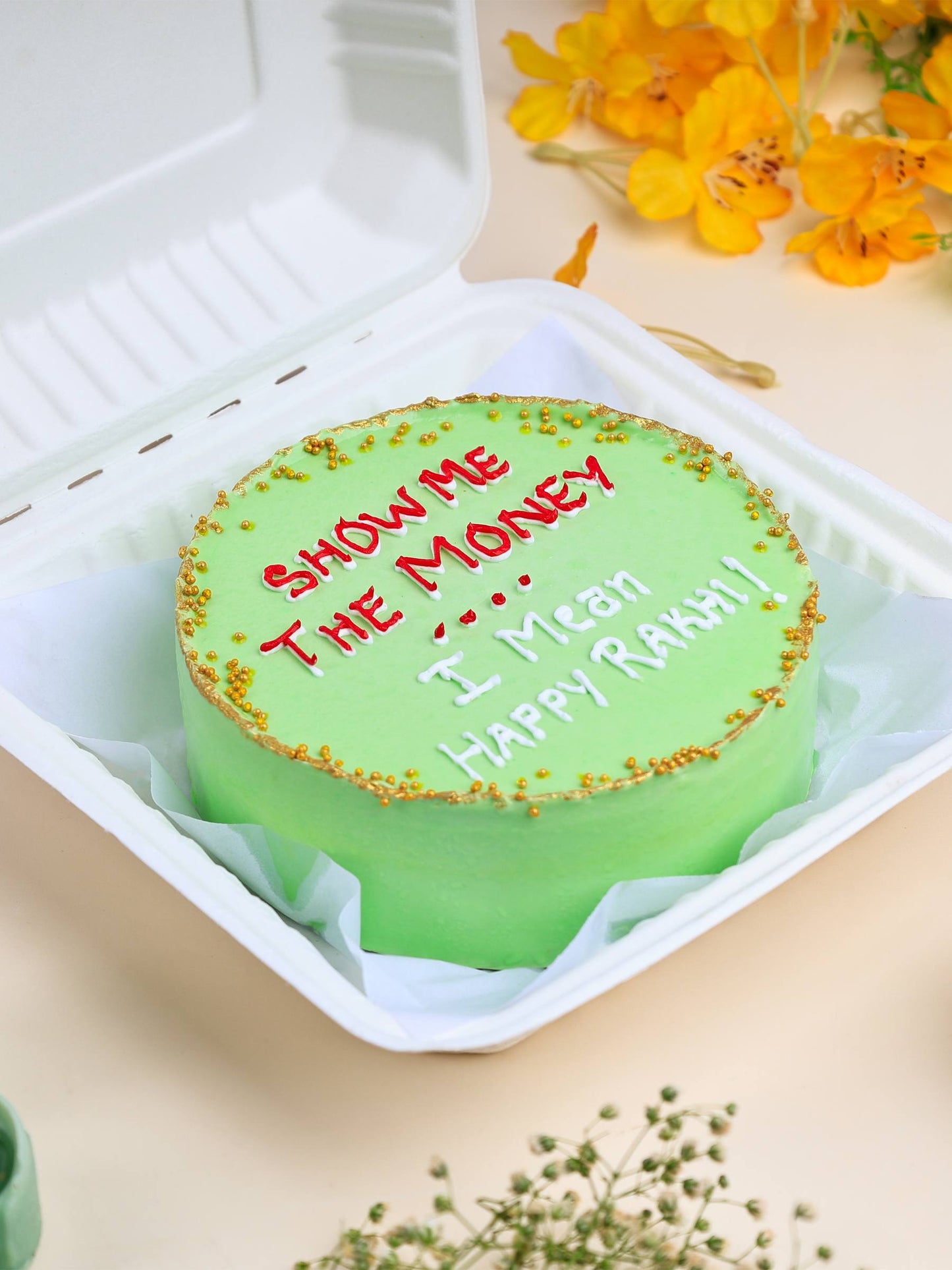 Rakhi Money Bento Cake - Creme Castle