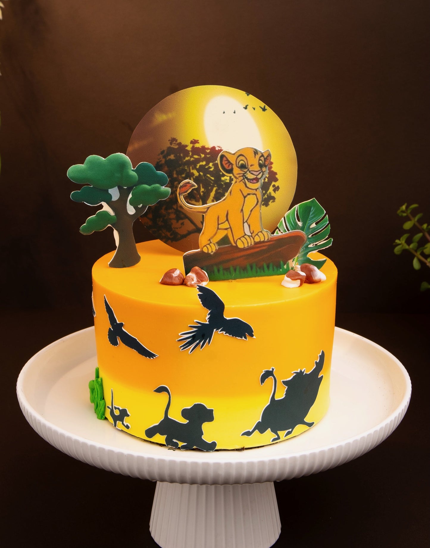 Lion King Simba Cake - Creme Castle