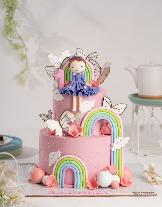1st Birthday Princess Cake - Creme Castle