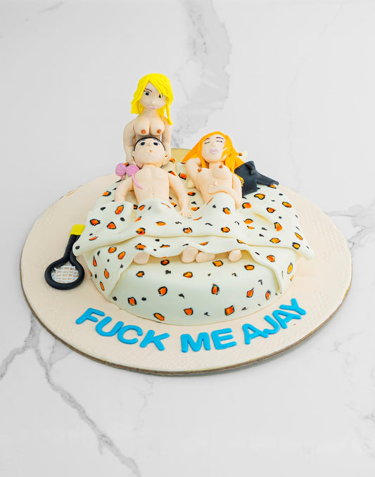 Threesome Cake for Bachelor Party