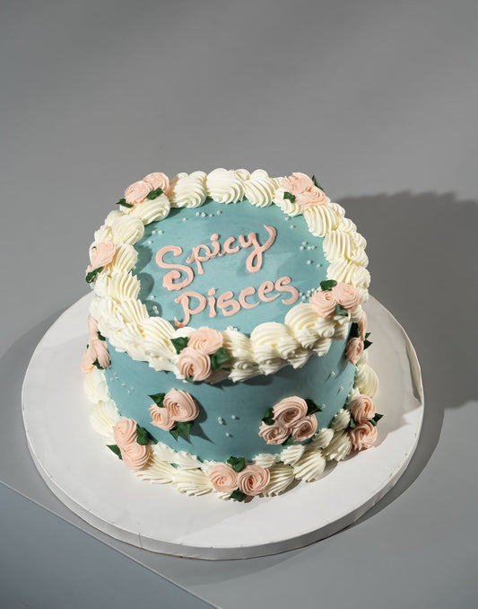Pisces Horoscope Theme Cake