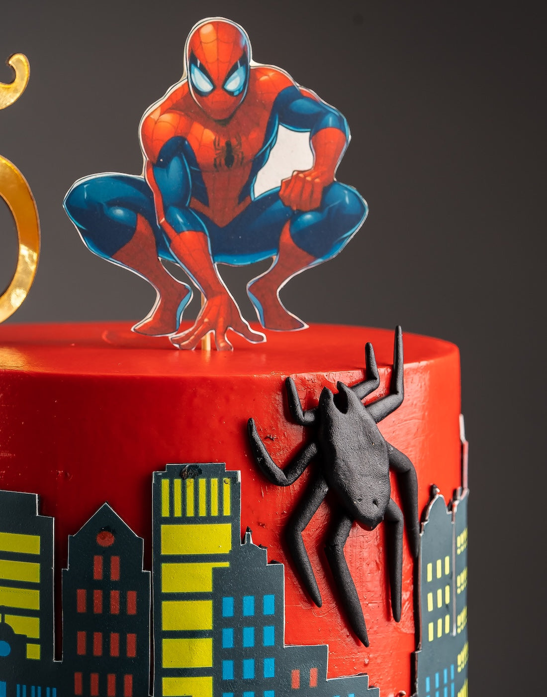 Spiderman Anti Gravity Cake