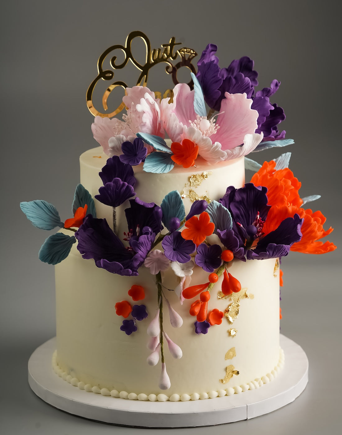 Colorful Wedding Cake