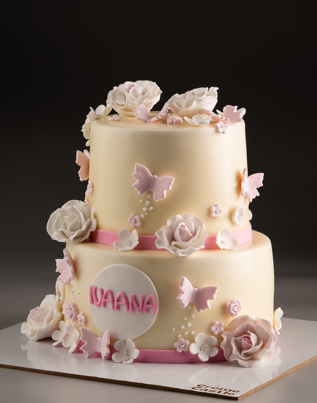 Pastel Butterfly Cake