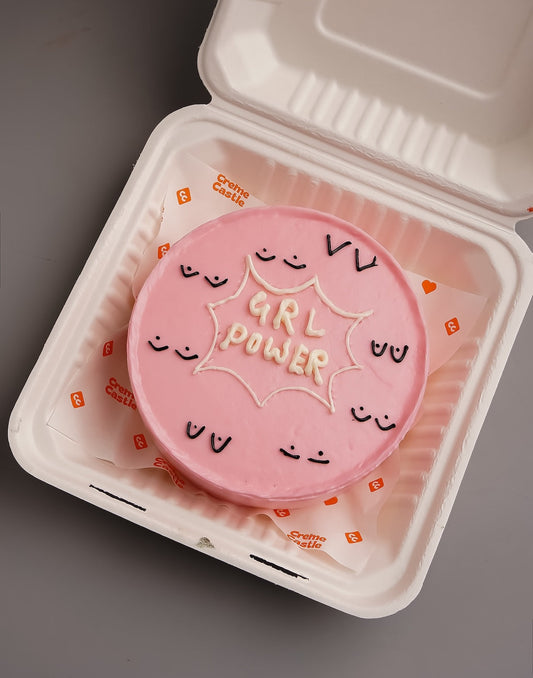 Womens Day Girl Power Cake