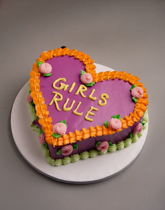 Womens Day Girls Rule Cake