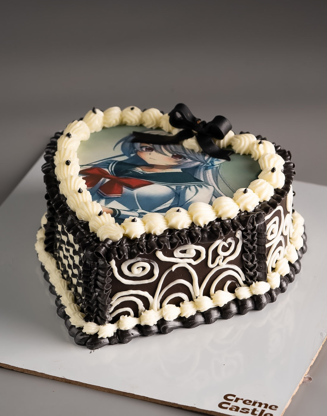 Anime Girl Photo Cake
