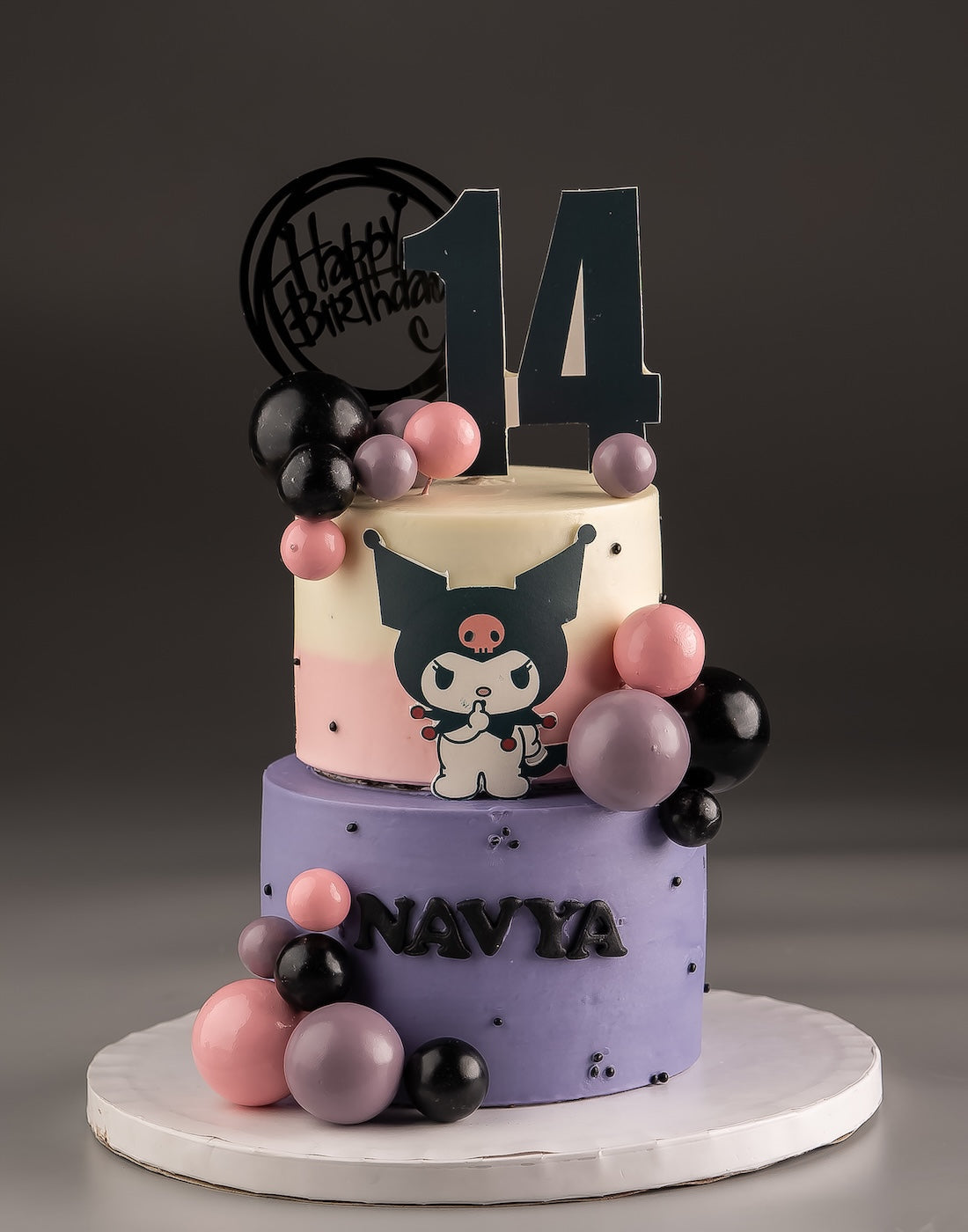 Kuromi Theme Cake