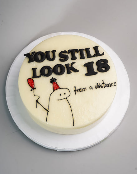 Teenager Meme Cake