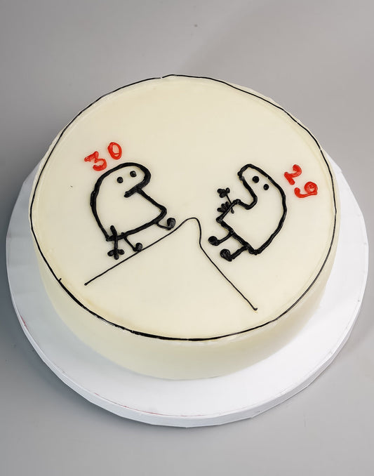 Bye Bye Meme Cake