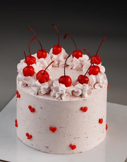Vintage Cherry Cake