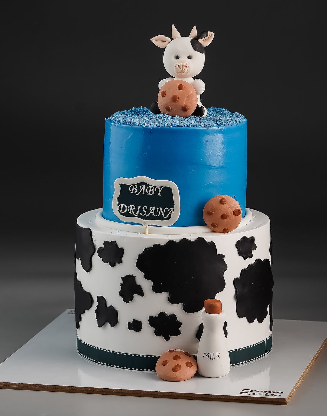 Dairy Cow Theme Cake