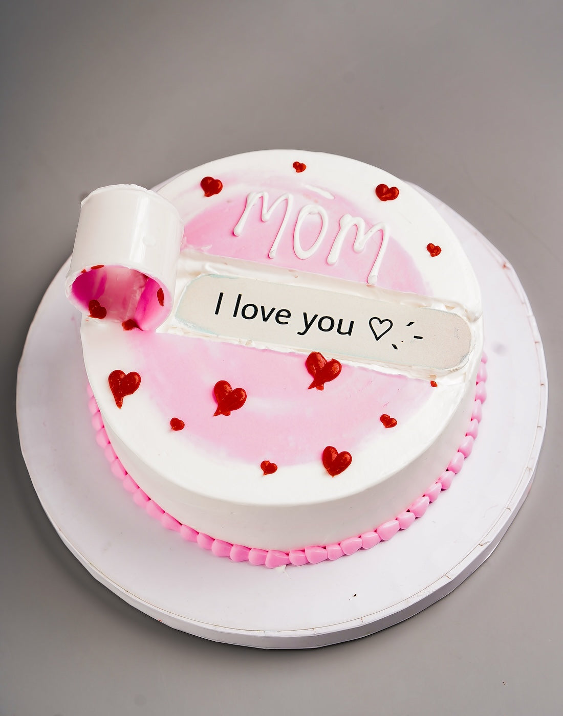 Mother's Day Special Mom Secret Message Cake