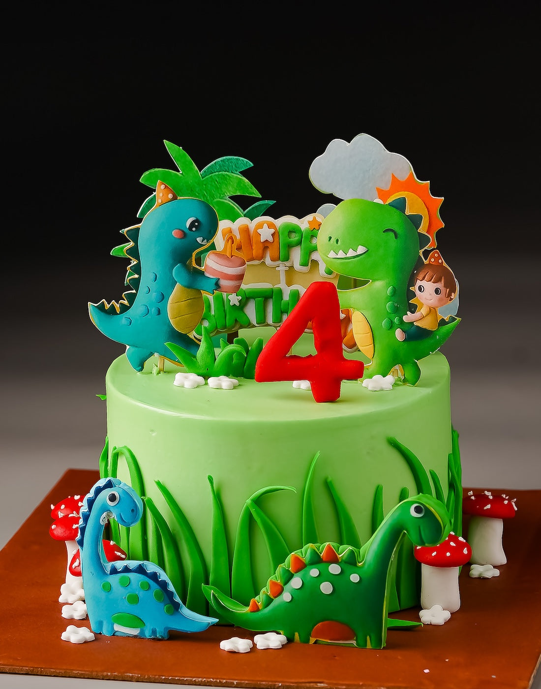 Dinosaur Party Cake