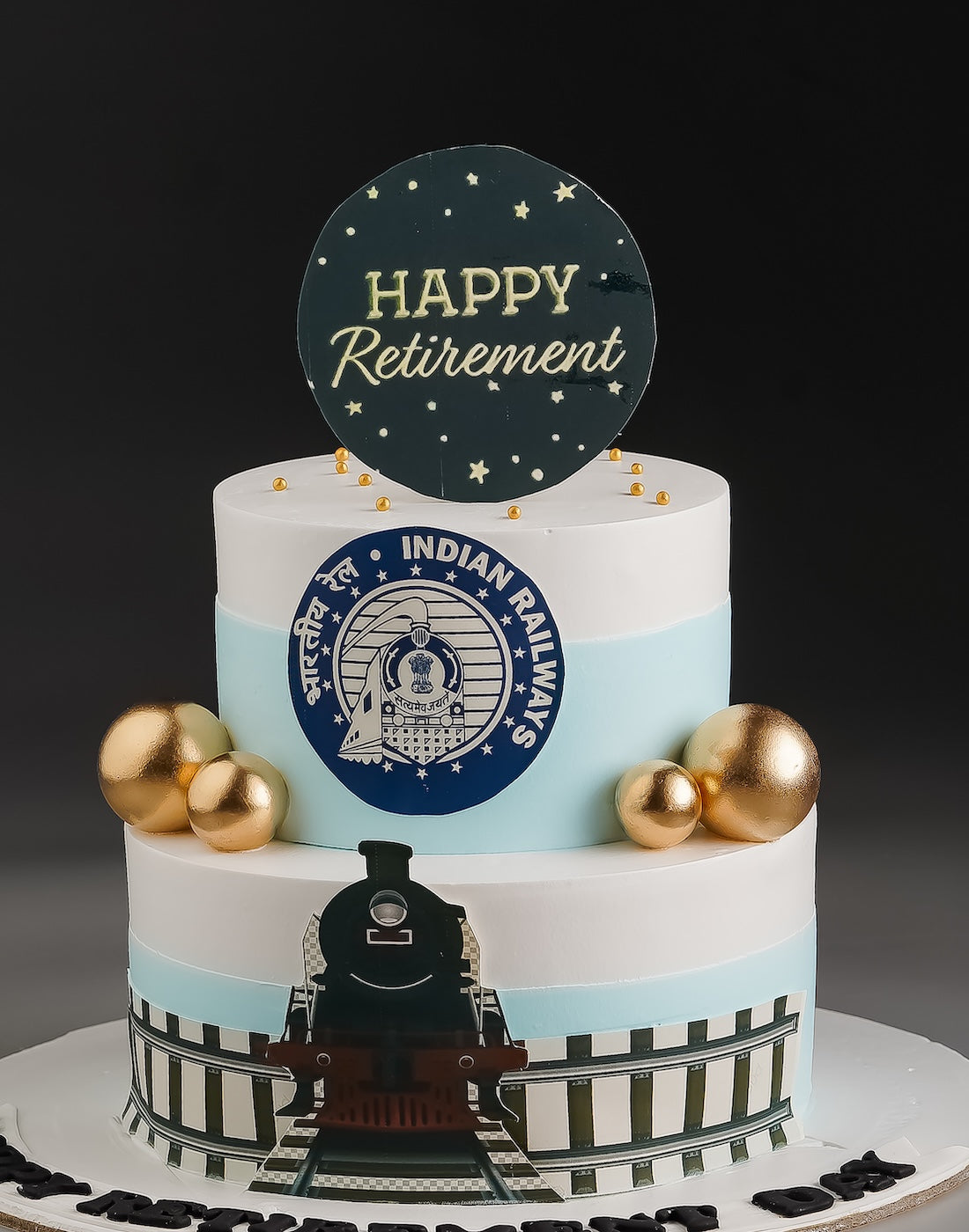 Railways Retirement Cake