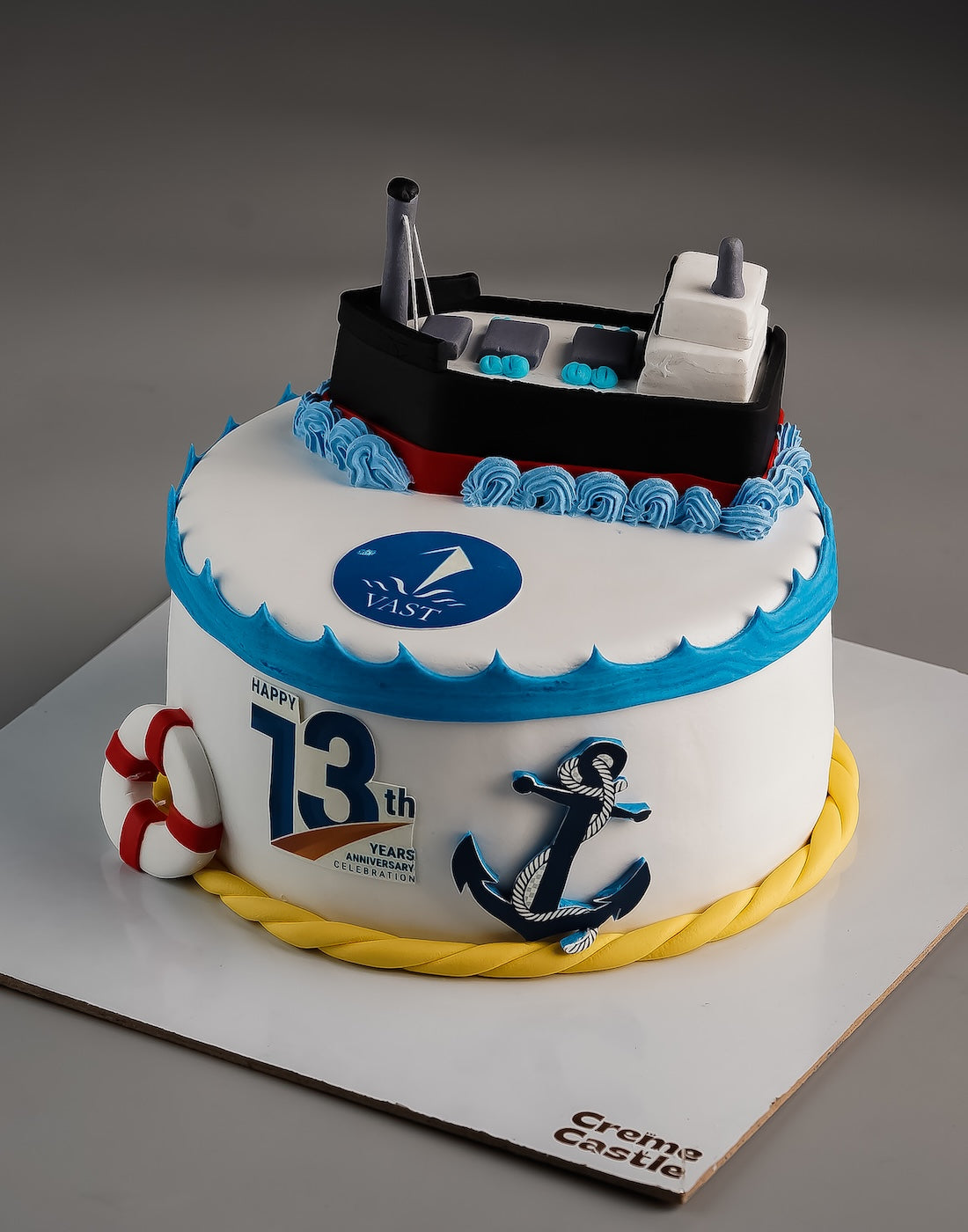 Merchant Navy Theme Cake