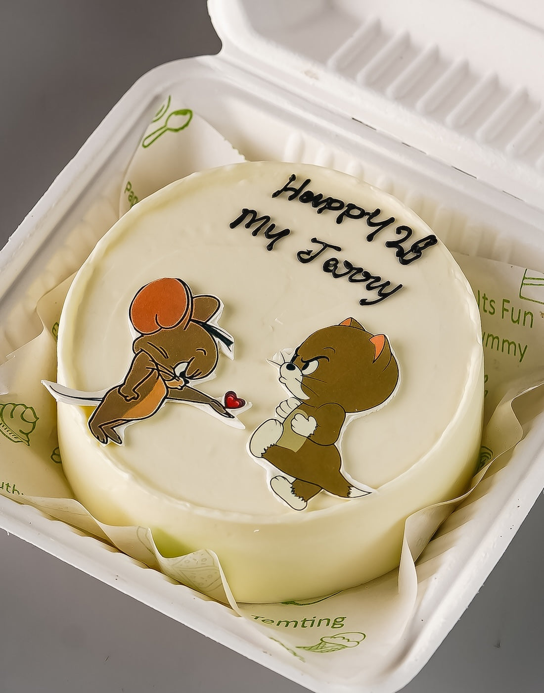 Tom n Jerry Cartoon Cake