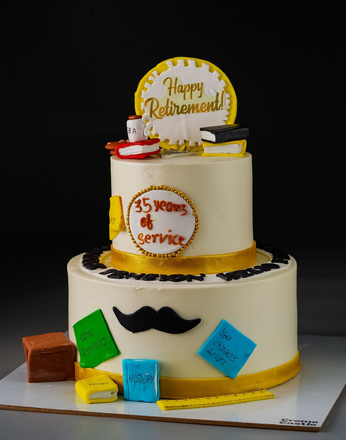 TeacherÕs Farewell Cream Cake