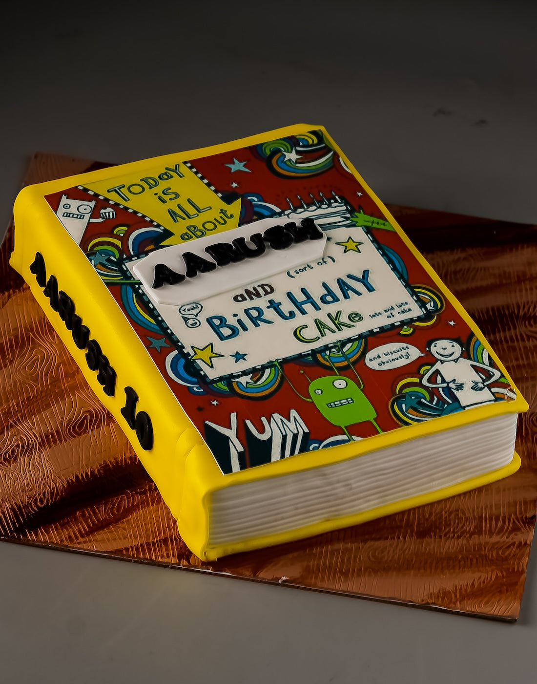 Chocolate Book Cake
