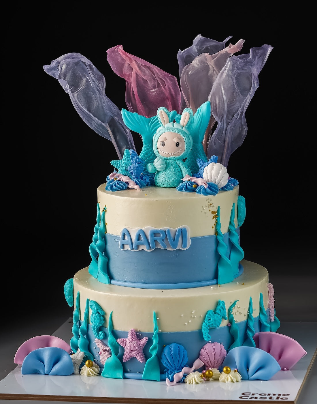 Labubu Underwater Cake