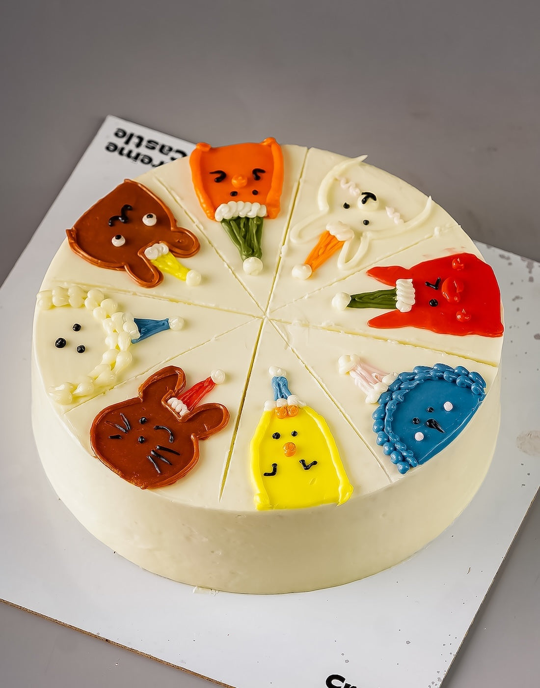 Korean doodle cake