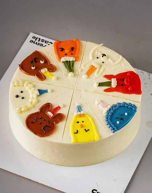 Korean doodle cake
