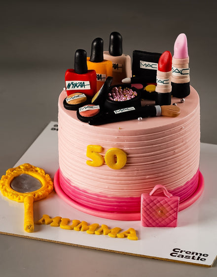 Fashion n Makeup Diva Cake