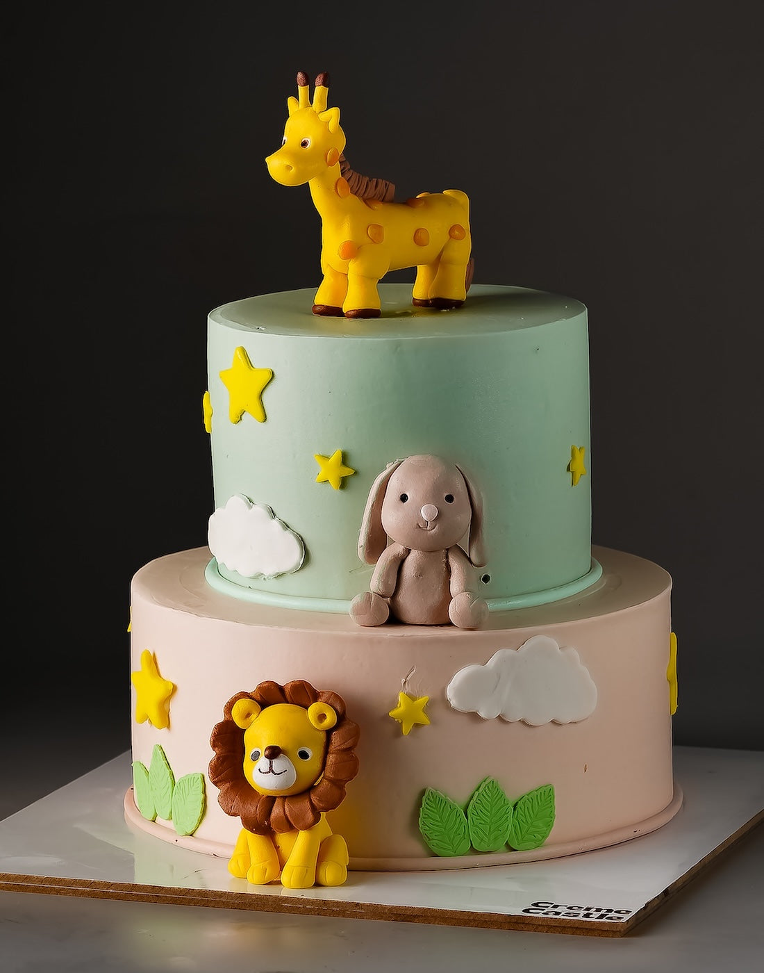 Jungle Safari Cream Cake