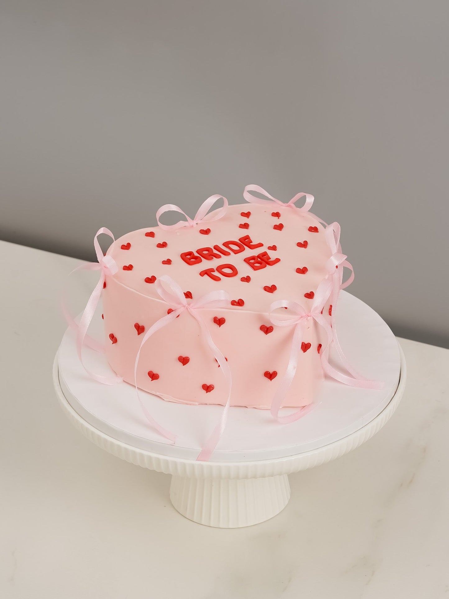 Bride to Be Ribbon Cake