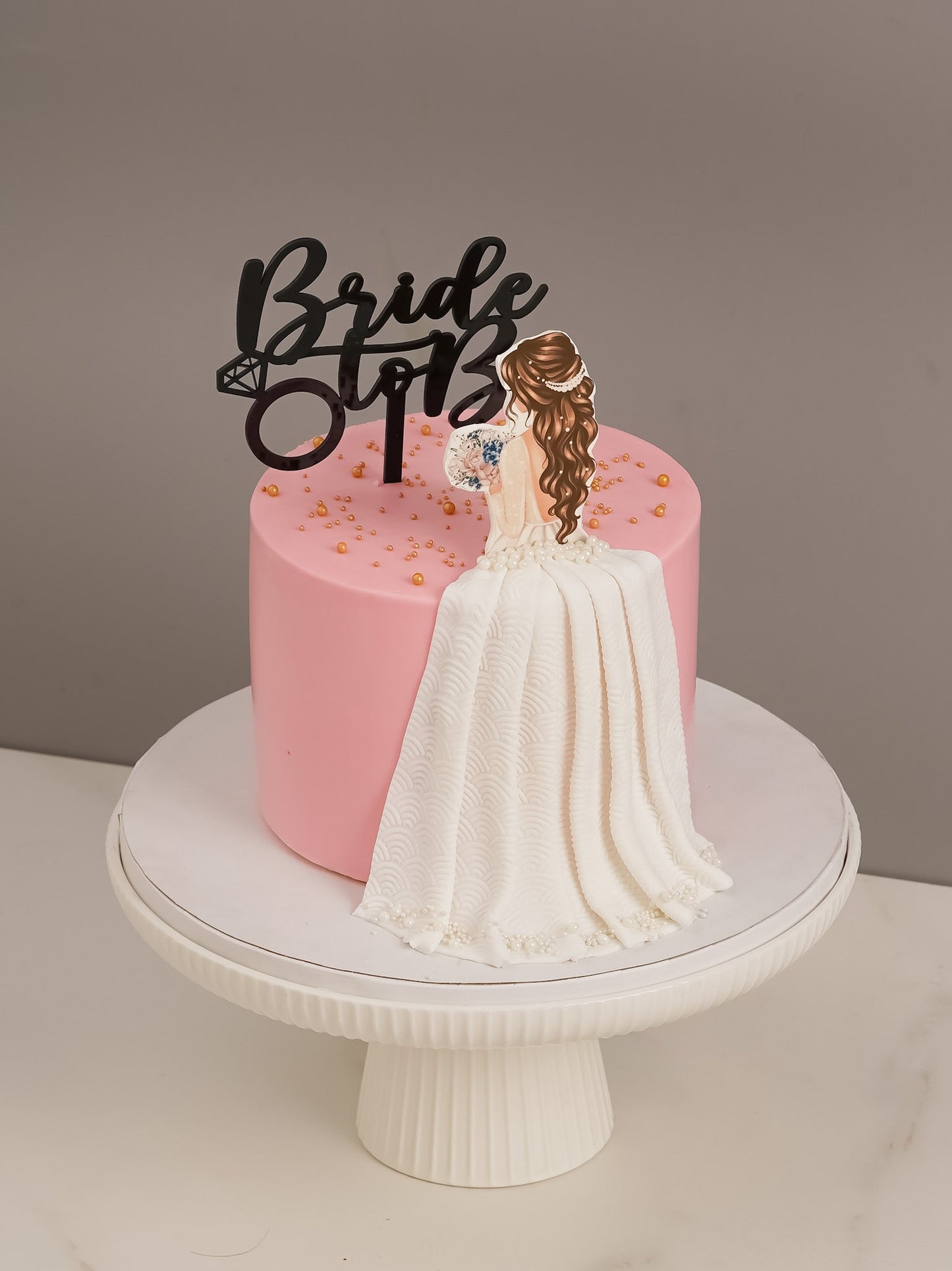Bridal Dress Cake