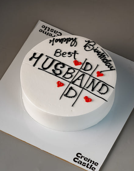 Special Birthday Cake for Husband
