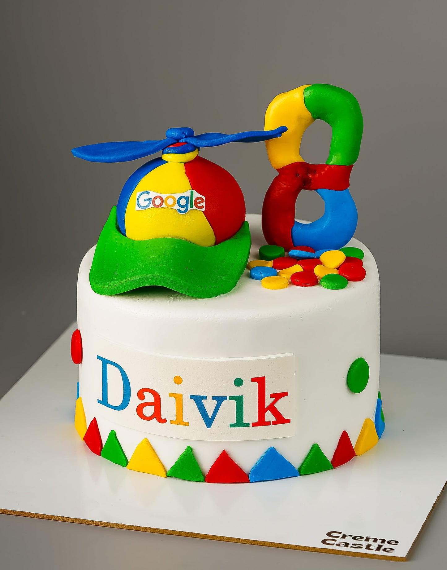 Google Search Theme Cake