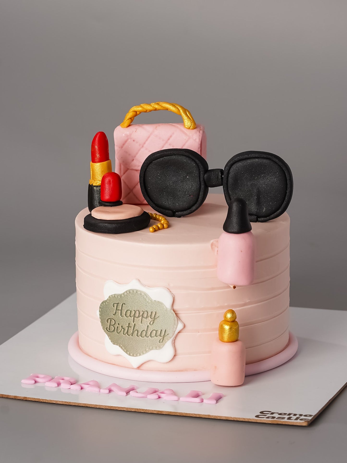 Fashion Shopping Makeup Cake