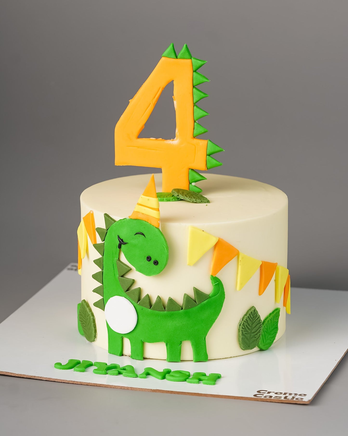 Dinosaur Kids Birthday Cake