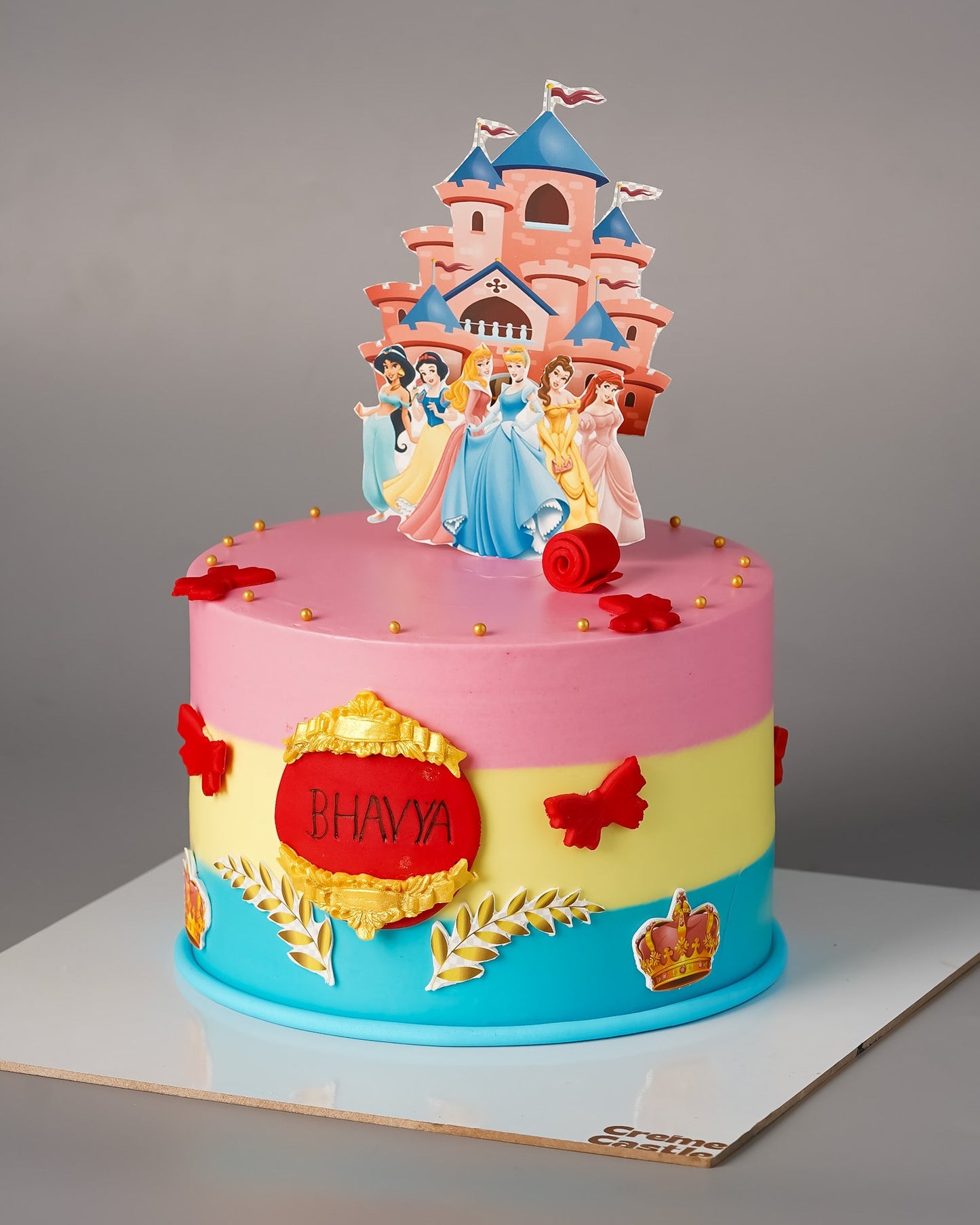 Disney Princess Birthday Cake